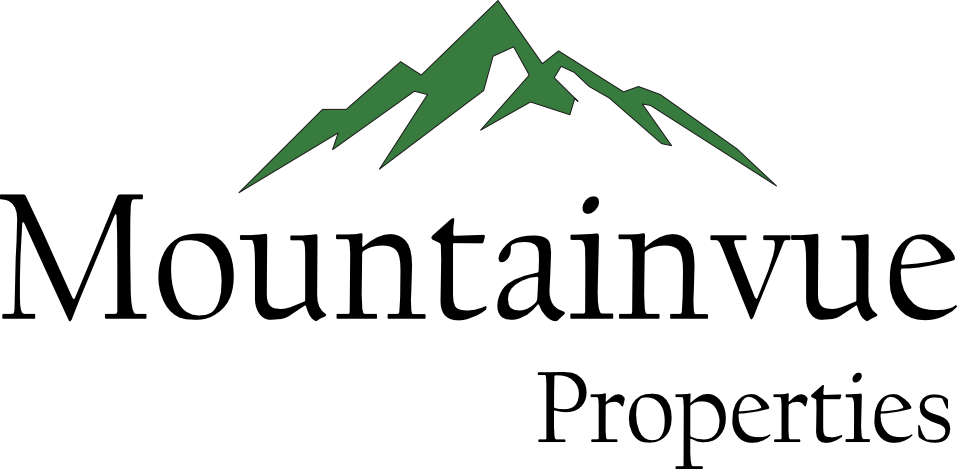 Company logo of a mountain and company name